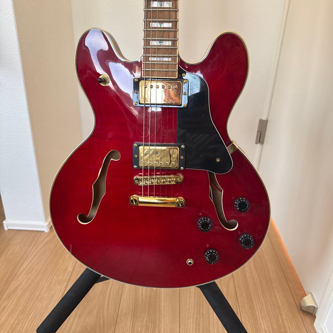 PLAYTECH SA500 セミアコースティックギター