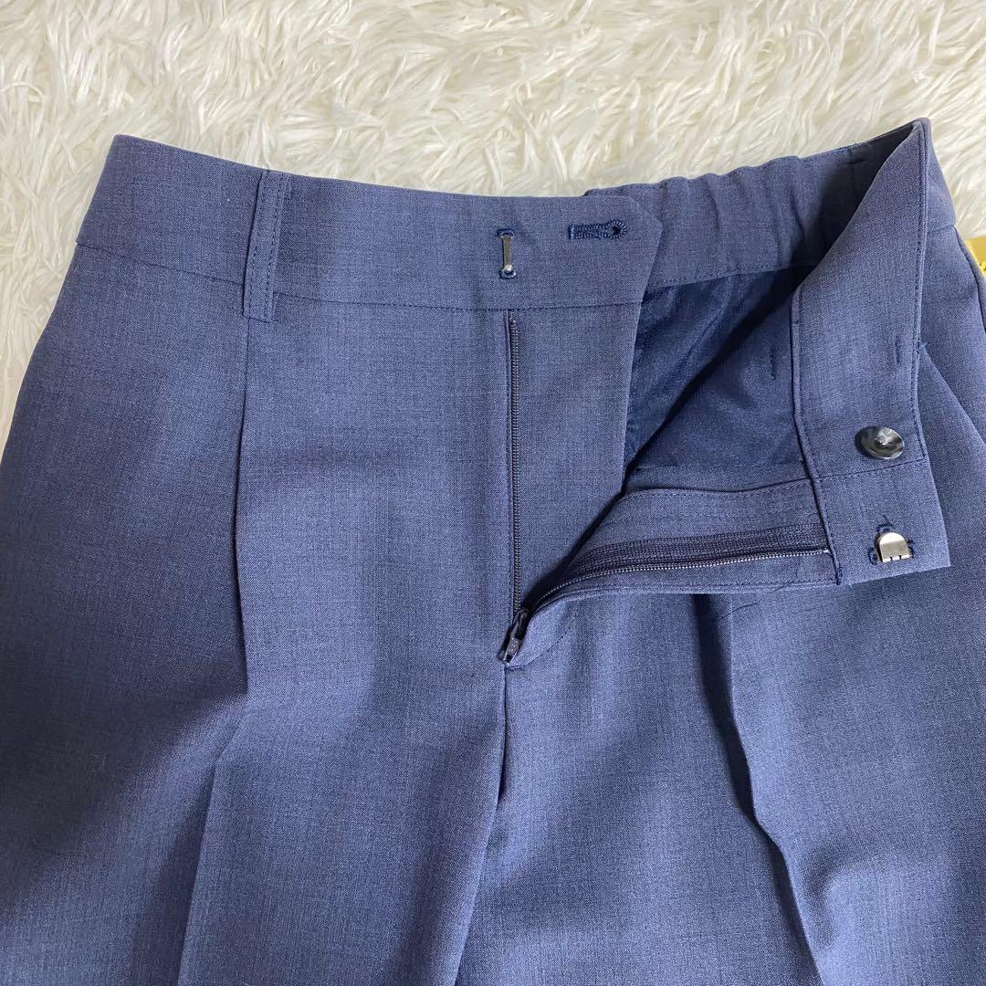 未使用級✨グリーンレーベル　ライトカチリラ　パンツスーツセットアップ　洗える　S