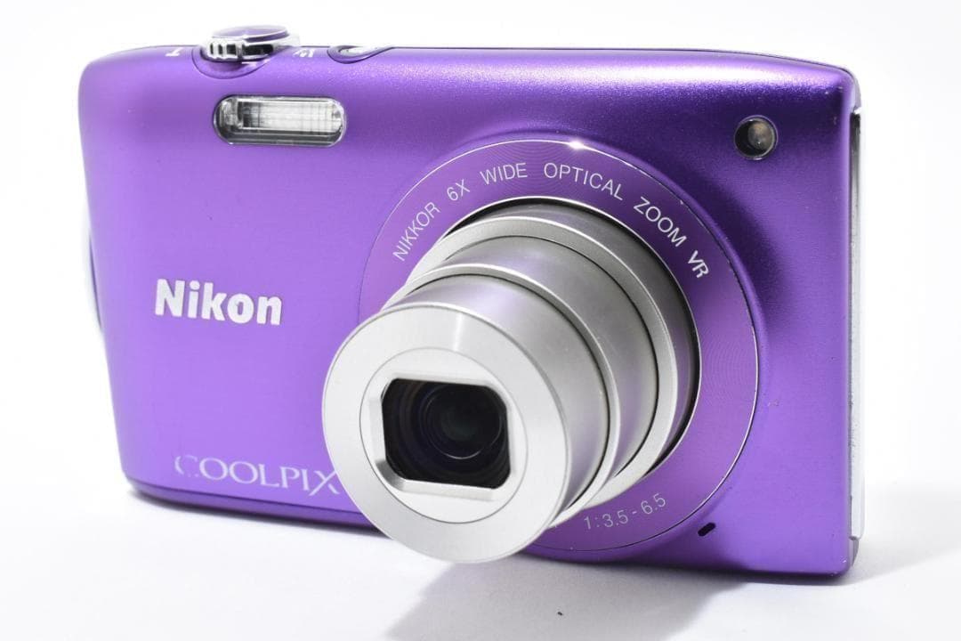 【お値下げ歓迎・美品】　ニコン　Nikon COOLPIX S3300 パープル