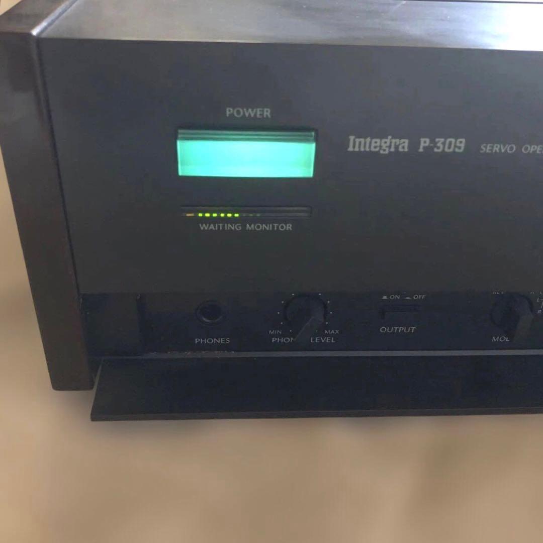 ONKYO ステレオプリアンプ　Integra P-309 説明書付