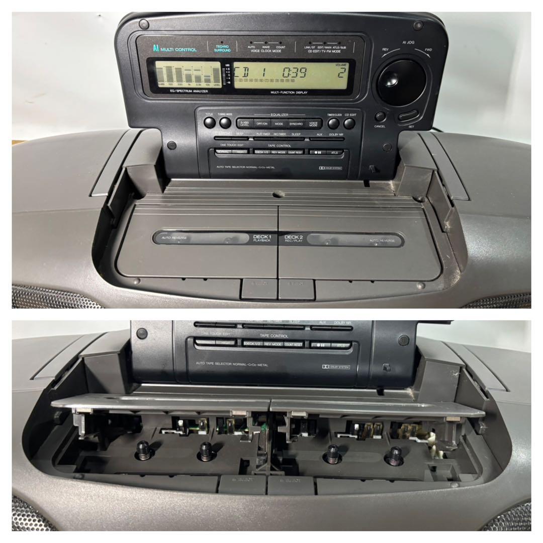 ◆CD再生OK◆Panasonic◆CDラジカセ◆RX-DT909◆コブラトップ