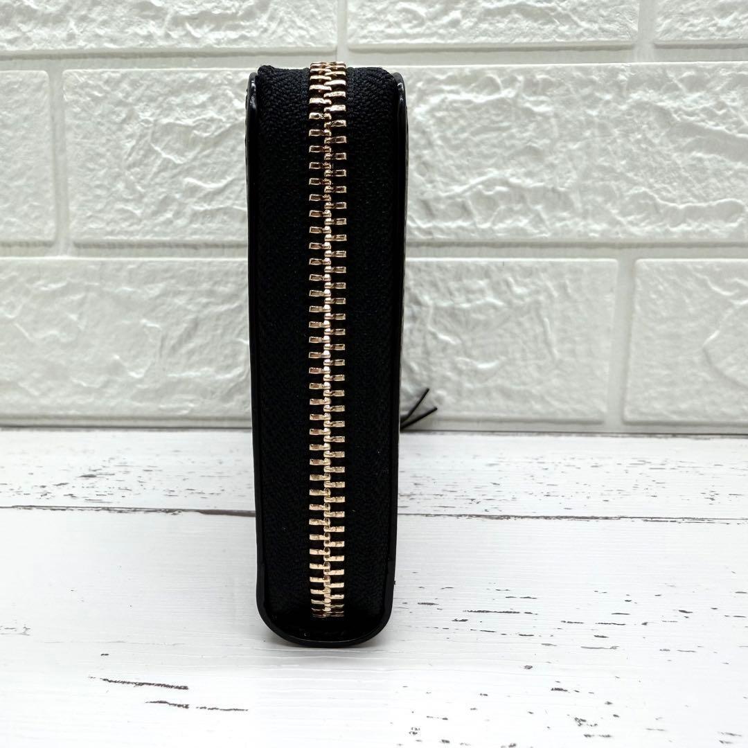 【未使級】ポールスミス　長財布　レザー　マルチストライプ　ラウンドジップ