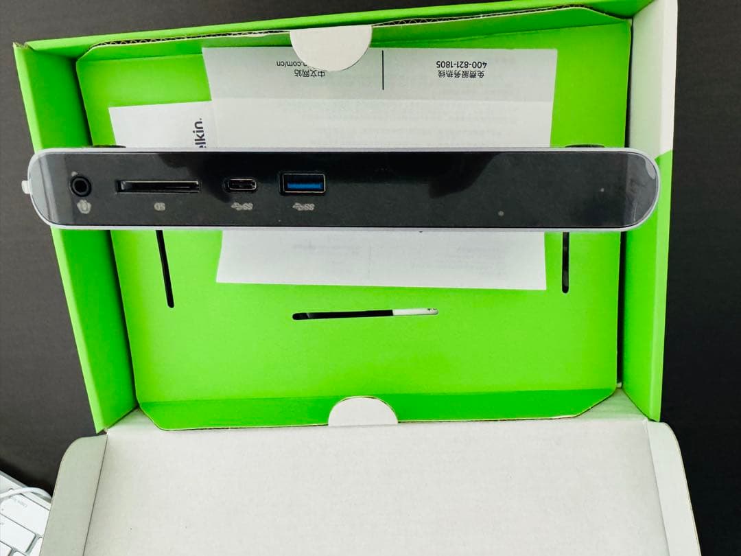 Belkin Thunderbolt 3 Dock 変換アダプター付き