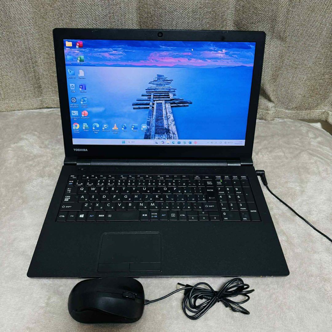S242 TOSHIBAノートパソコンWEBカメラSSD高速Windows11