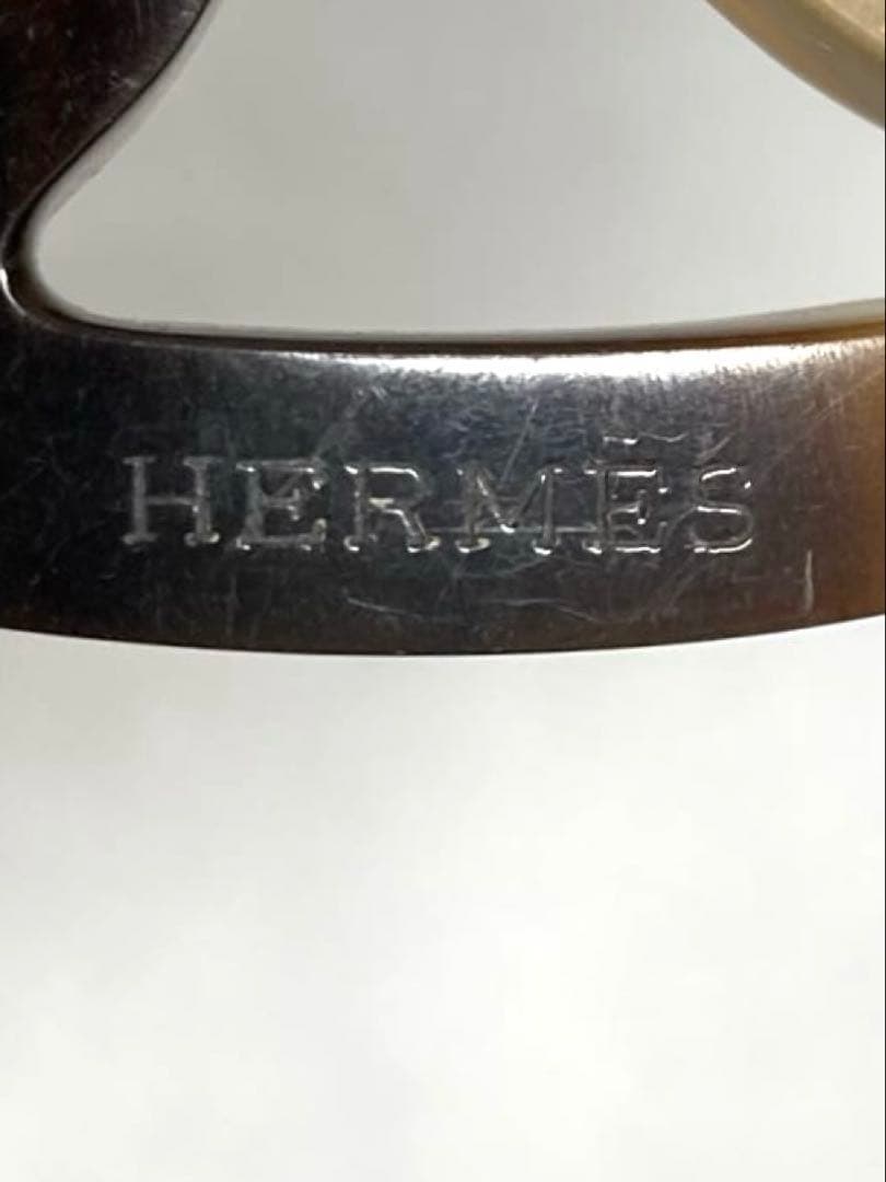 HERMES エルメス　ロカイユ　バッファローホーン　かんざし　ヘアアクセサリー