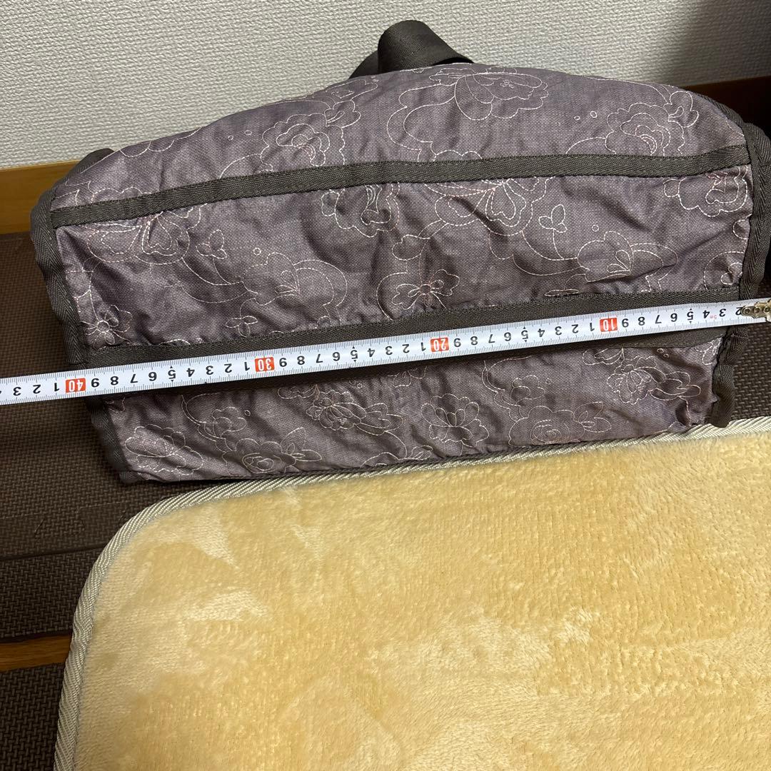 LeSportsac 花柄 ボストンバッグ 中型　1泊旅行　ポーチ付