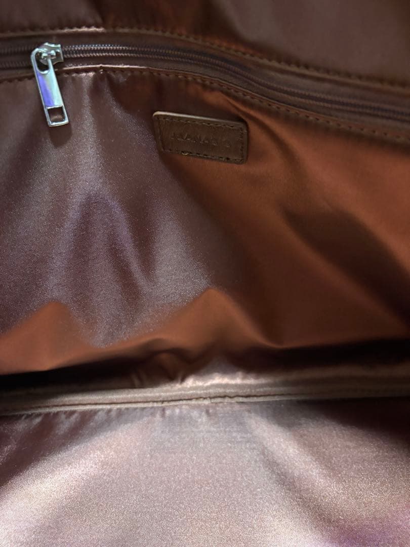 まぐのりあ　新品未使用】JEANASIS アンティークチャーム付きボストン