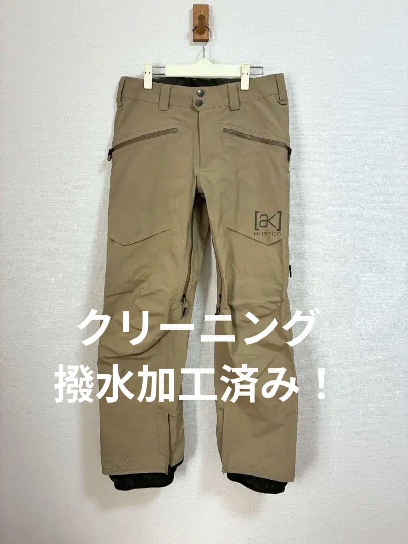 【BURTON [ak]・クリーニング済み】スノーボードウェア パンツ M