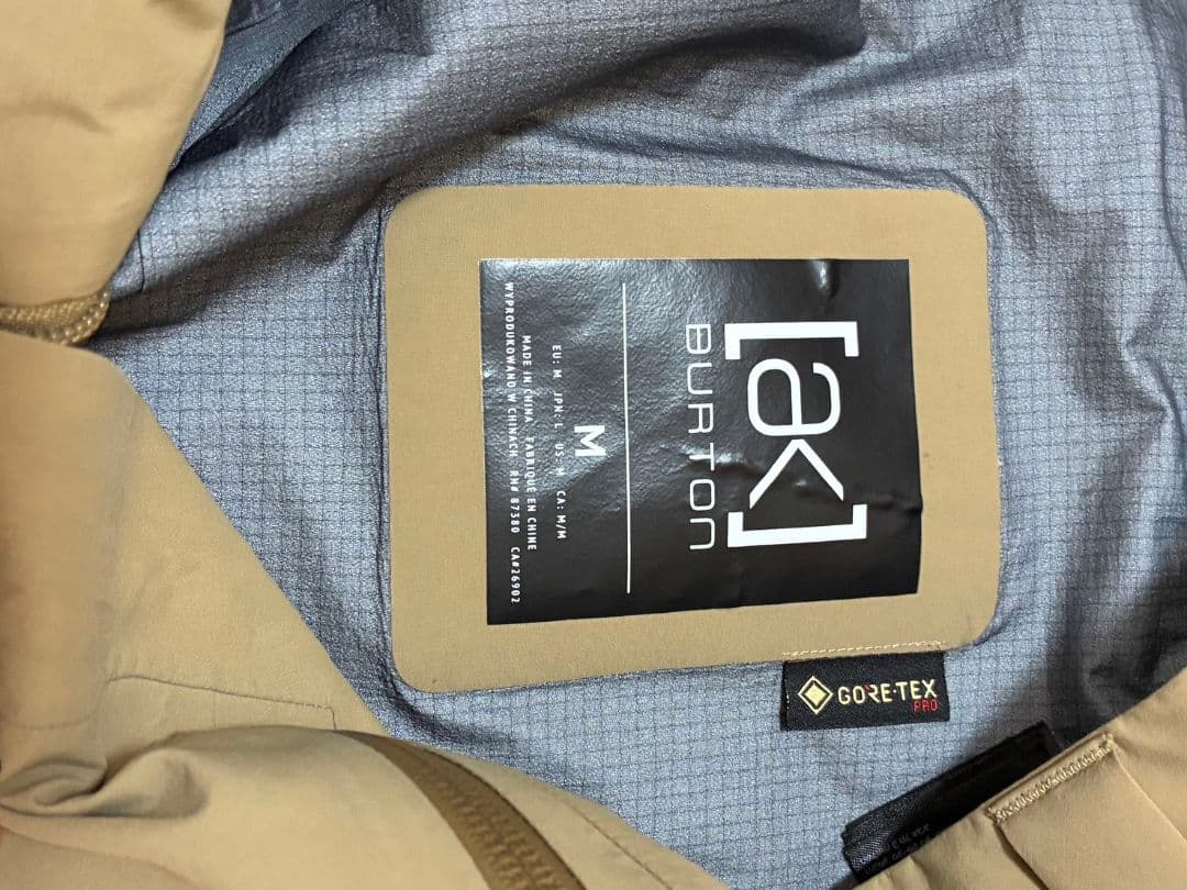 【BURTON [ak]・クリーニング済み】スノーボードウェア パンツ M