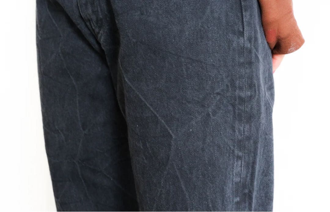 パンツ AURALEE SELVEDGE FADED LIGHT DENIM PANTS