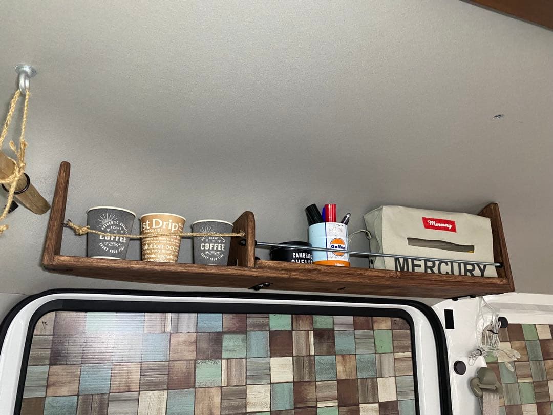 SORAさま専用　エブリィ17V系　右側天井ラック