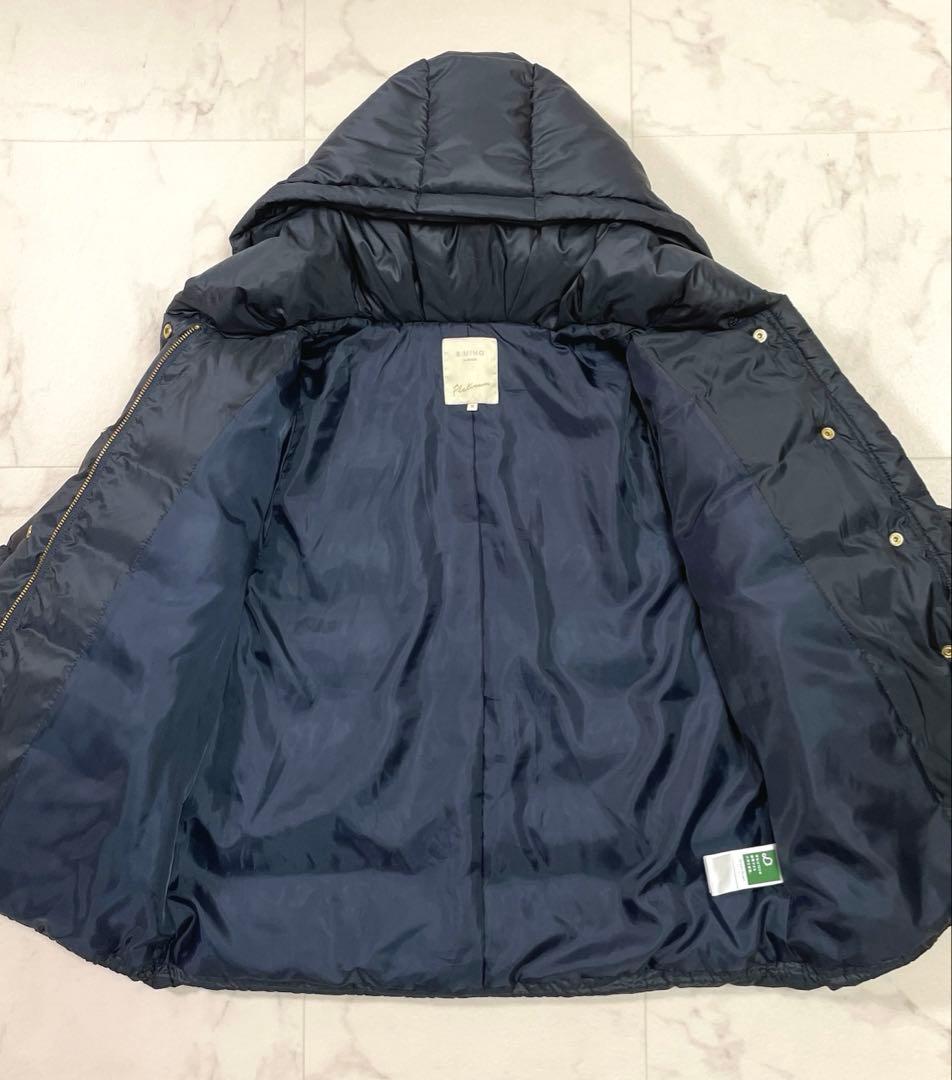 ☆のっこ☆ ビーミングbyビームス 河田フェザー ショートダウン