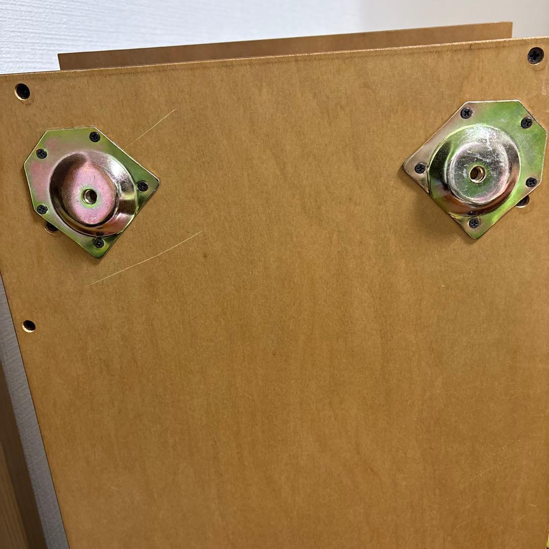 ノーチェ　NOCE ブラウン木製ドレッサー 引き出し2つ