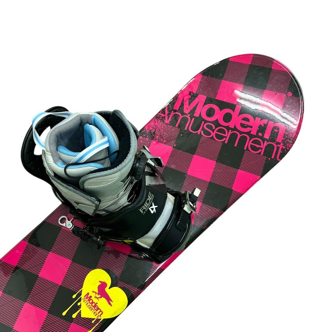 Modern Amusement 145 ボード バイン ブーツ 3点セット