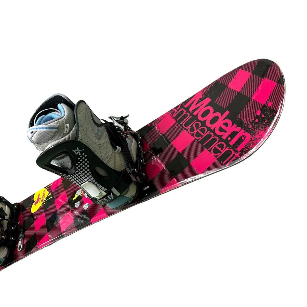 Modern Amusement 145 ボード バイン ブーツ 3点セット