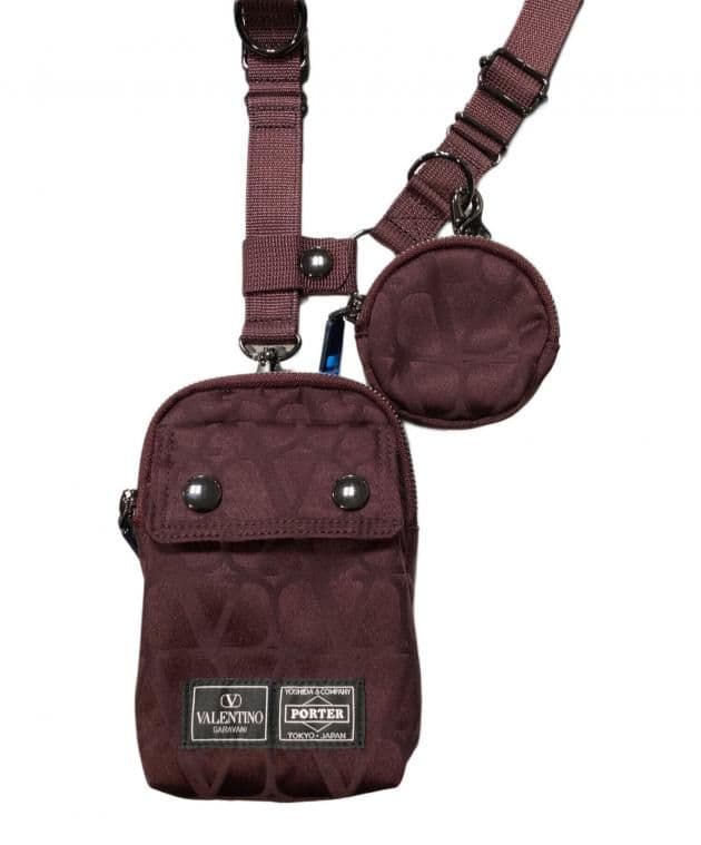 VALENTINO PORTER バーガンディ バッグ