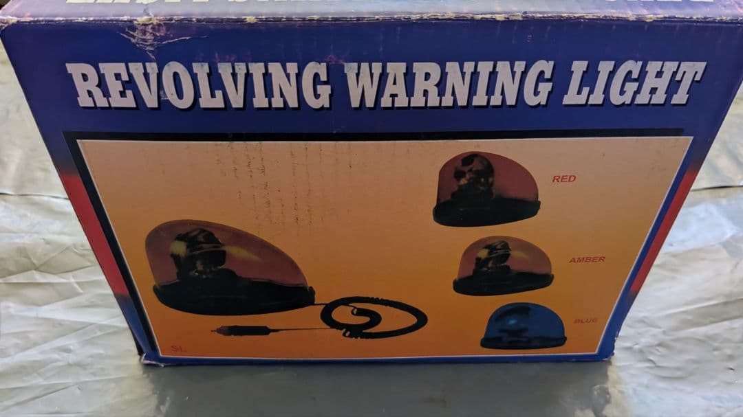 12Vスイッチ付き電球タイプ回転灯紫　サイコロ　星マーカー　ドクロつり革　他