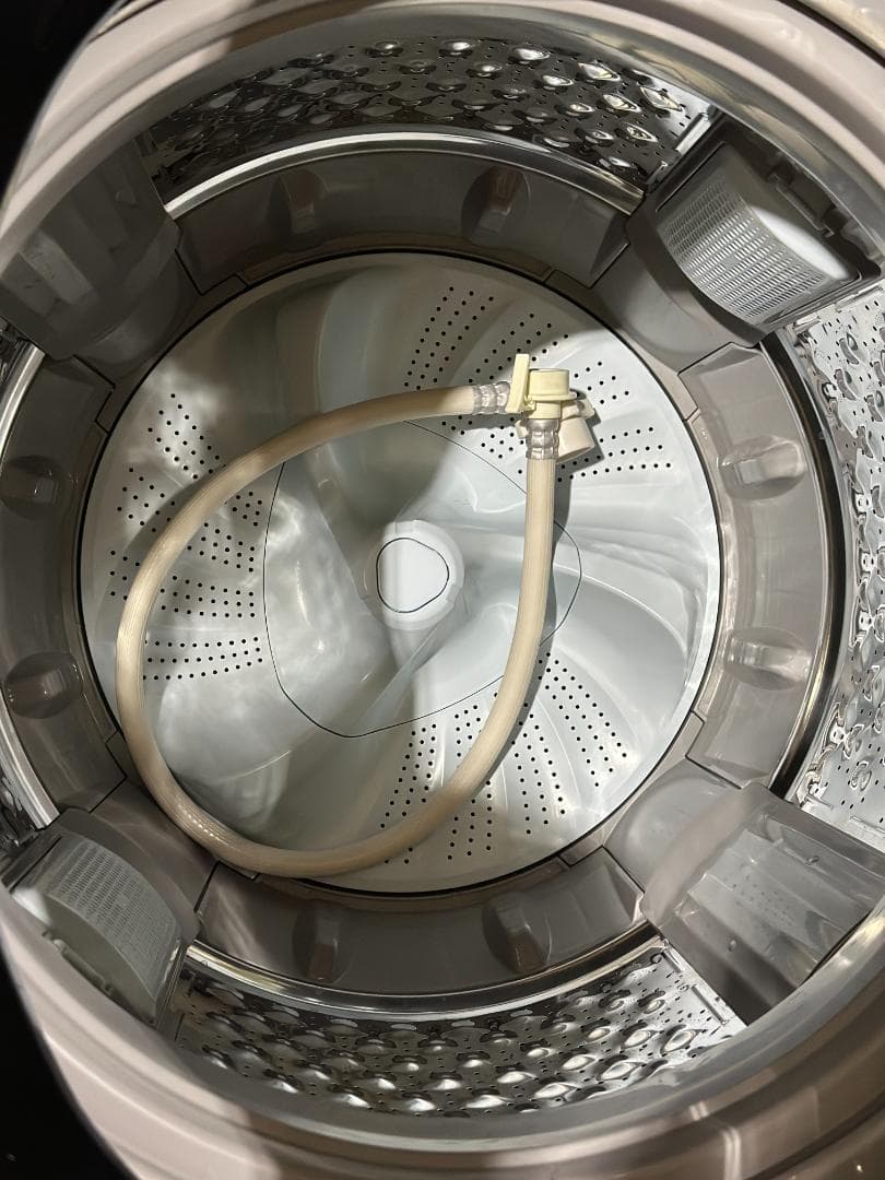 ただくんニトリ8kg 洗剤自動投入 洗濯機 NT80J1BK 2024年製