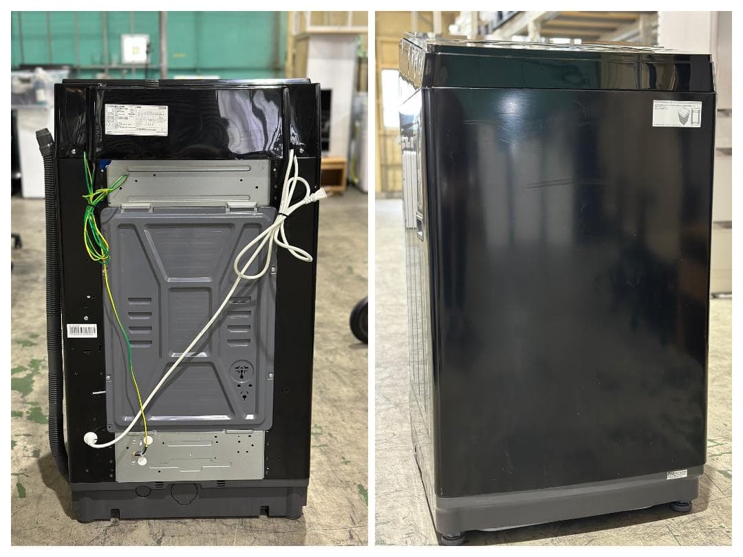 ただくんニトリ8kg 洗剤自動投入 洗濯機 NT80J1BK 2024年製