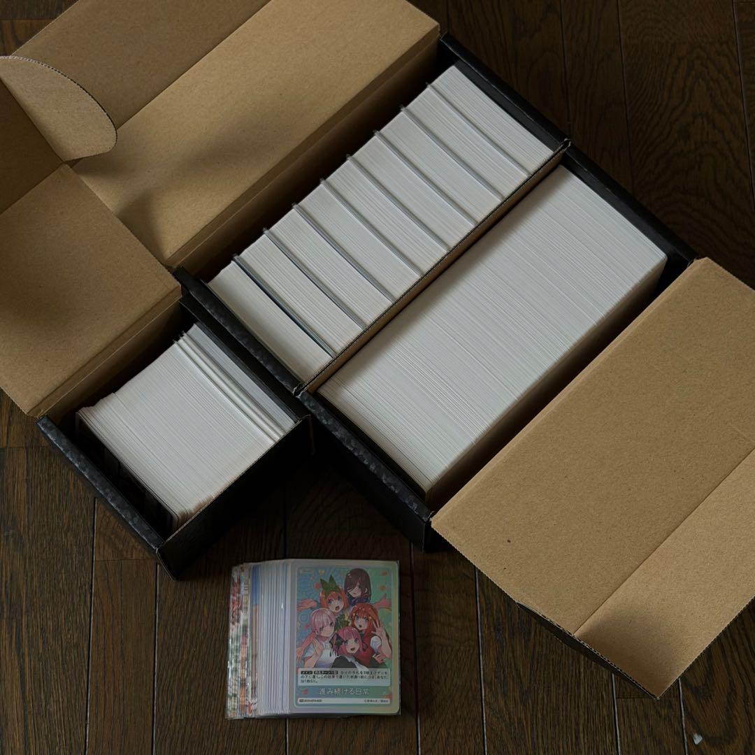 【まとめ売り】五等分の花嫁 カードゲーム 進み続ける日常 4コン