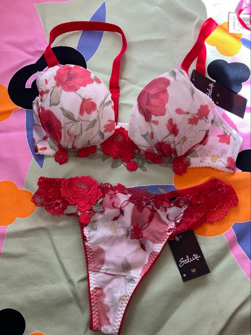 ワコール サルート Salute ブラジャー＋タンガ Tバック