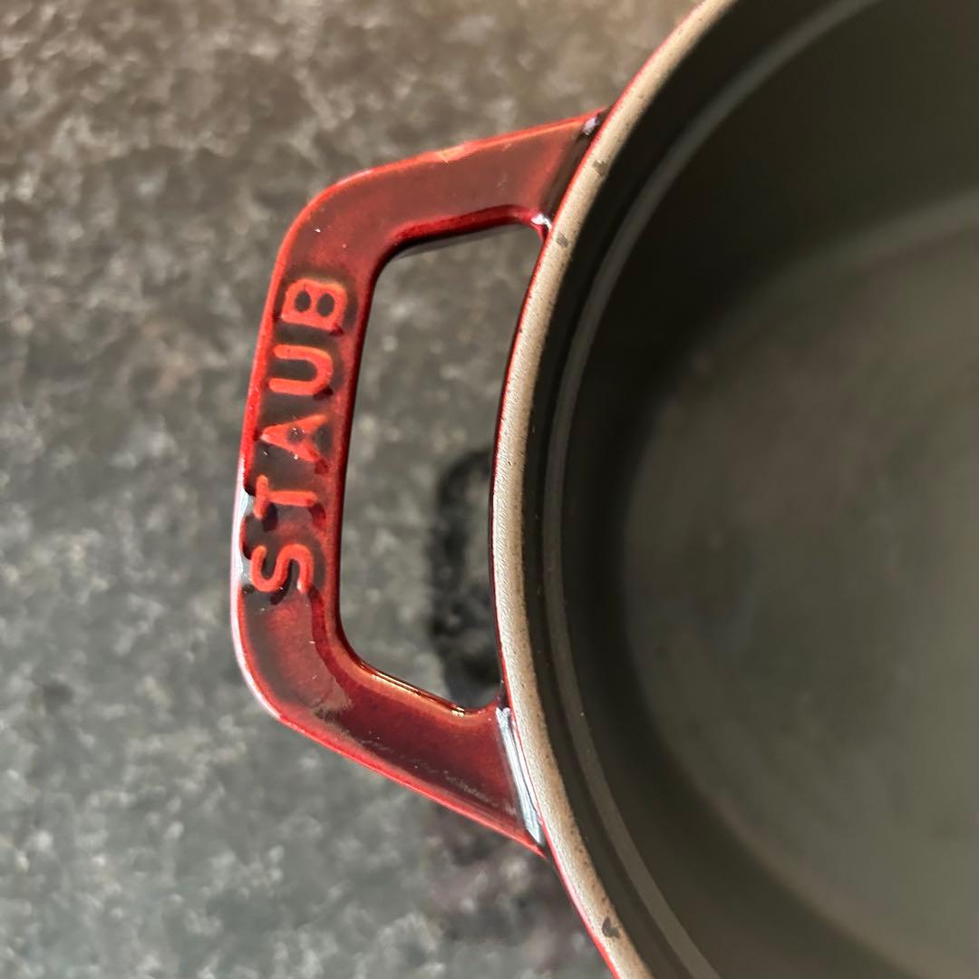 STAUB LA COCOTTE グレナディンレッド オーバル両手鍋29cm