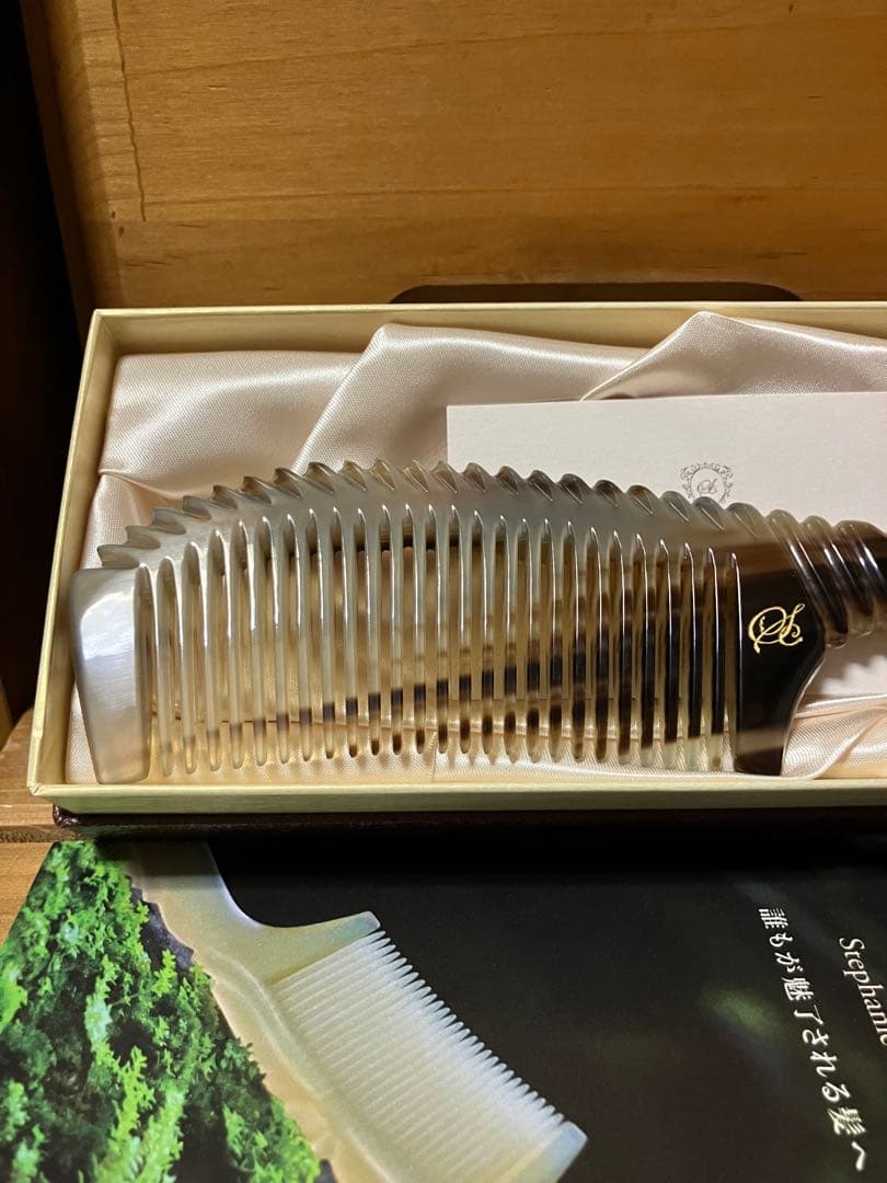 【最終値下げプライス】ステファニーコーム　プレミアムアンバー