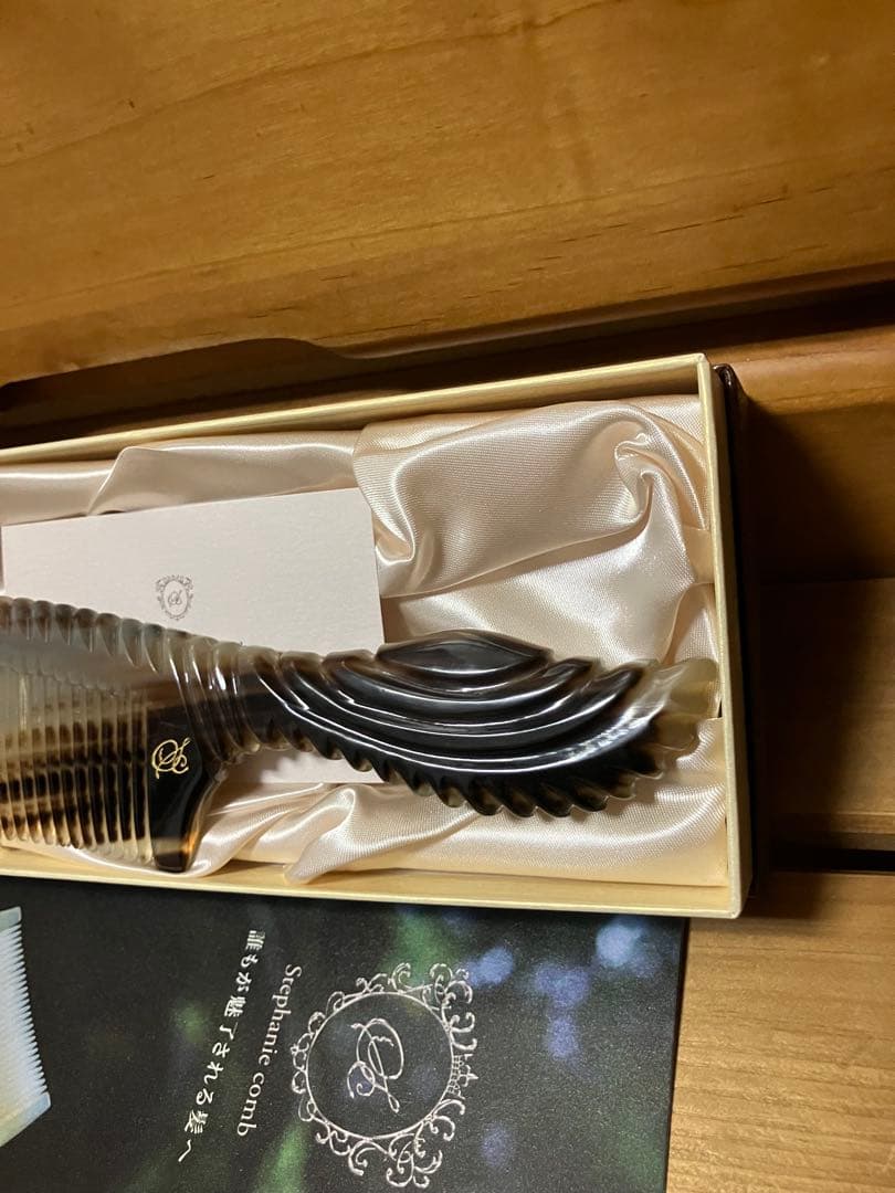 【最終値下げプライス】ステファニーコーム　プレミアムアンバー