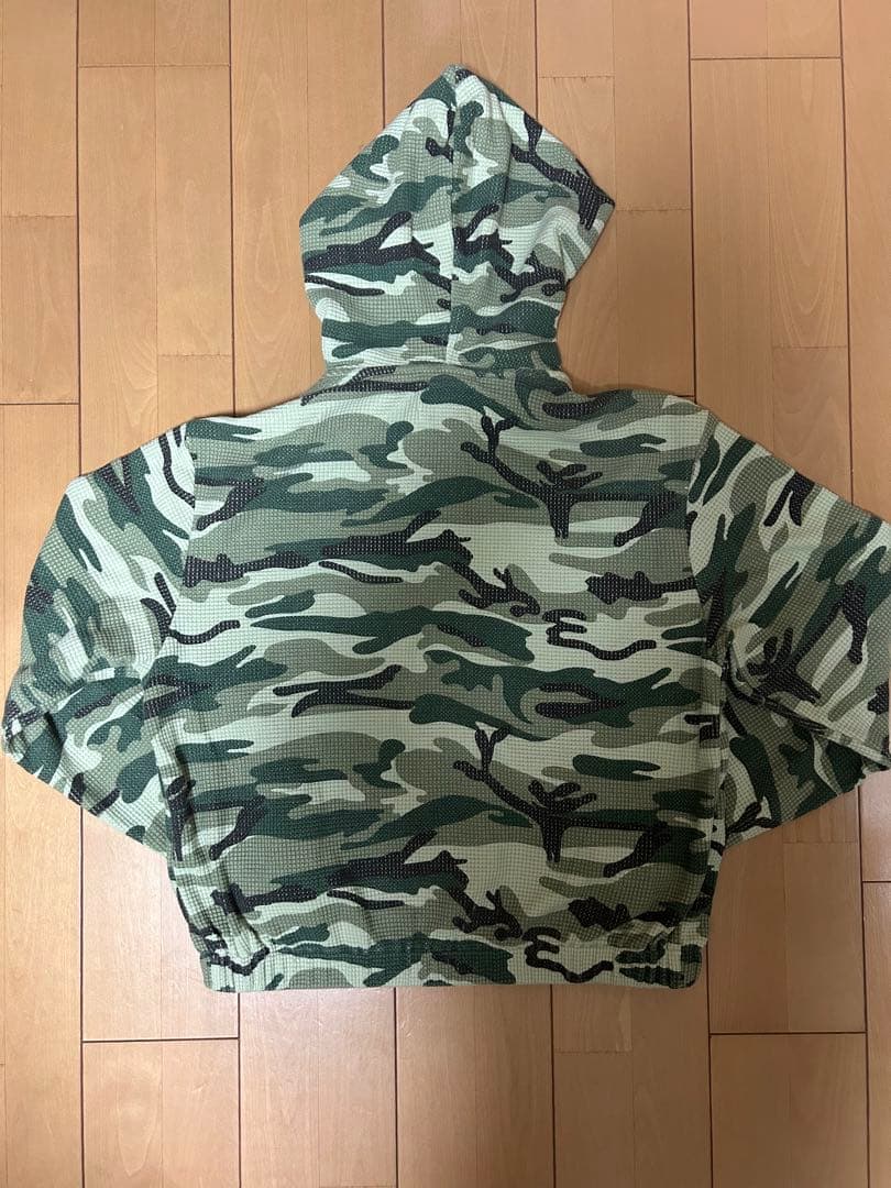 slacker 迷彩ジップフーディー