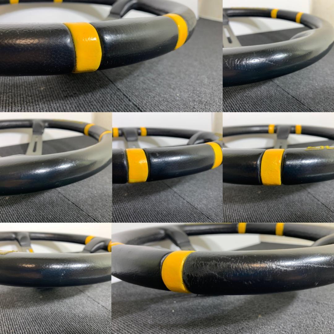 モモ ドリフティング 35パイ シルバースポーク ディープコーン 08年製 本物