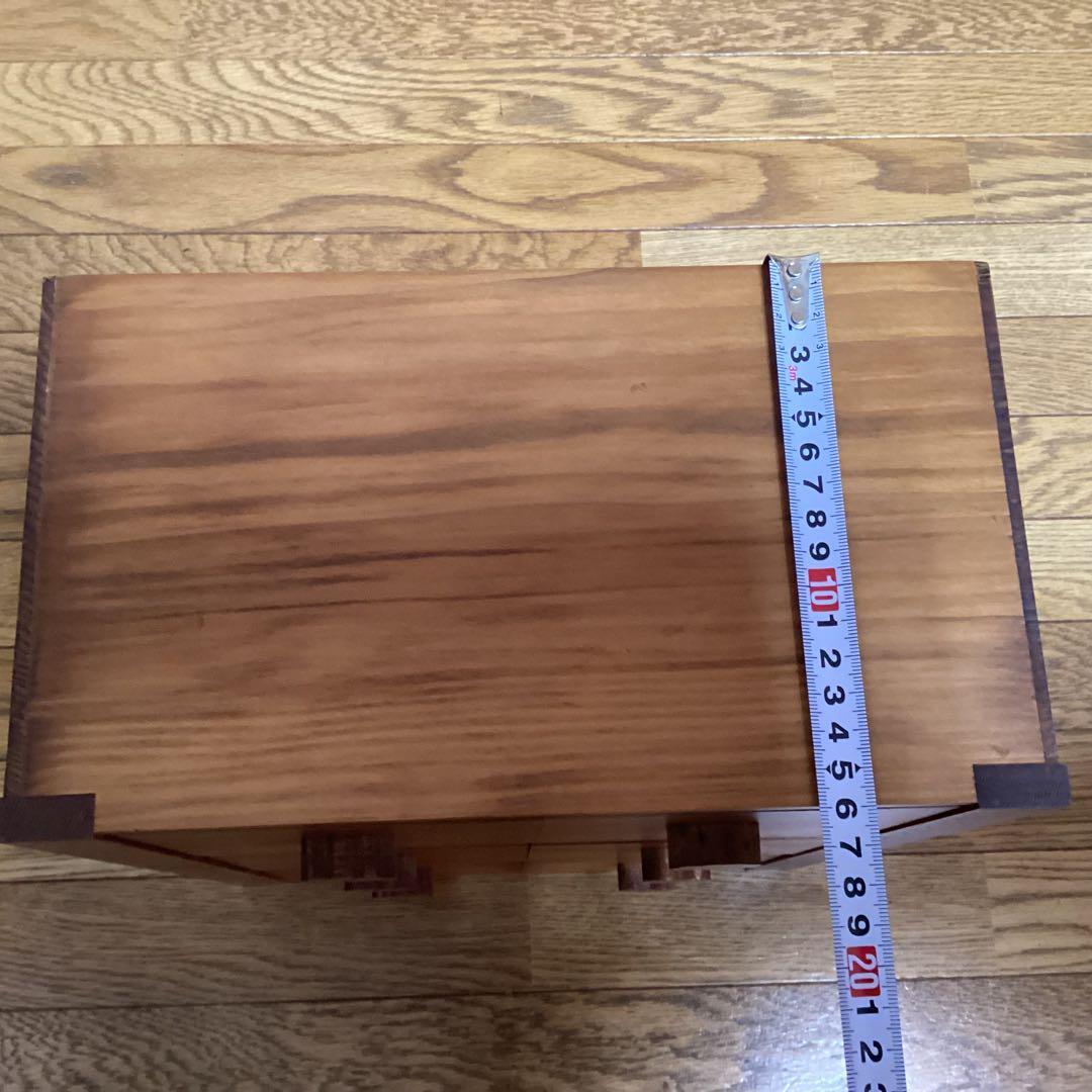 カントリー雑貨　木製　小物入れ