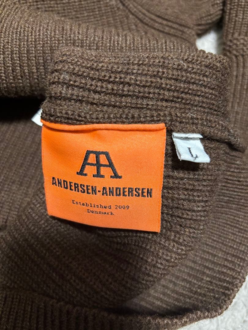 K*n様 Andersen-Andersen タートルネック　ブラウン