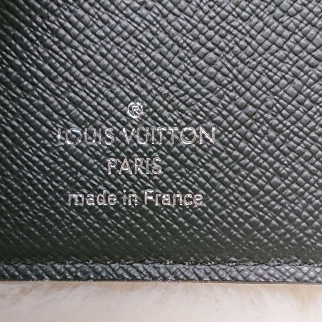 【美品】ルイヴィトン マネーグリップ タイガ ポルトフォイユ パンス ブラック