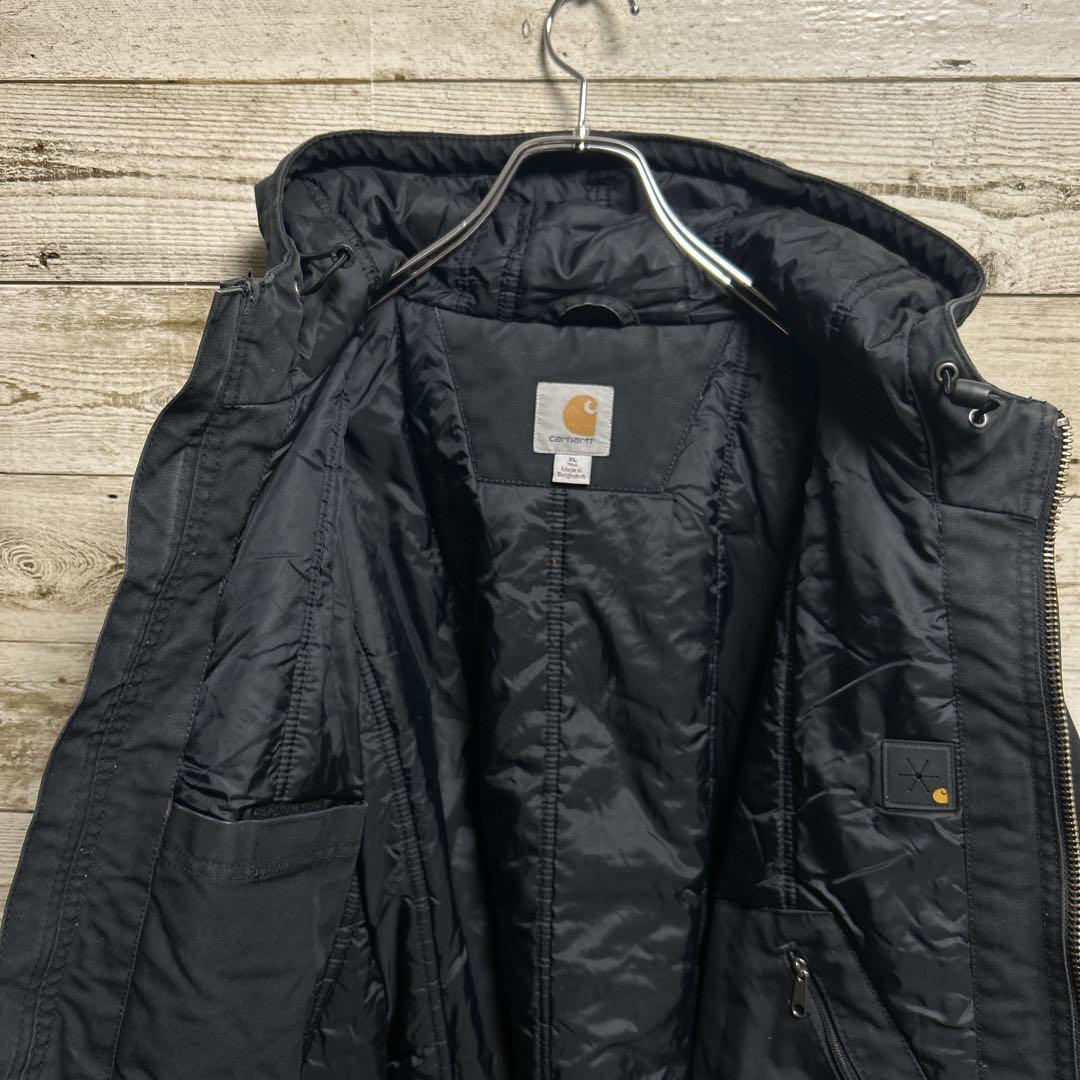 141【希少XLサイズ】カーハート☆ロゴタグ　即完売品　アクティブジャケット