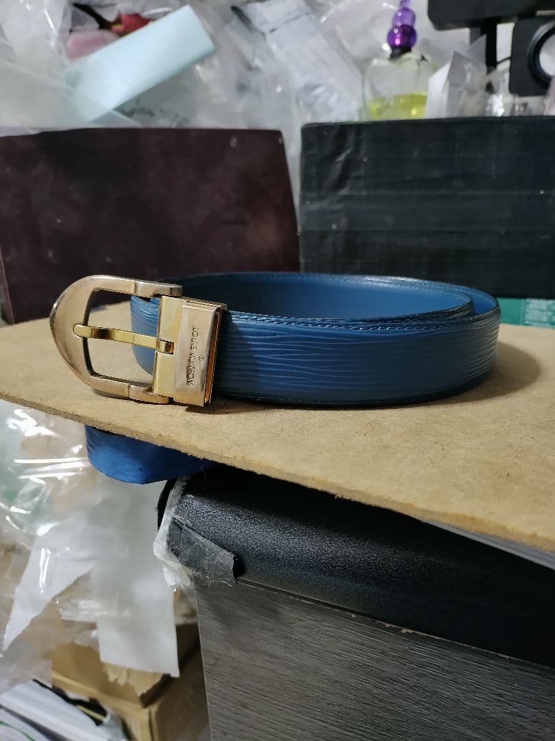 LOUIS VUITTON ルイ・ヴィトン 本革レザーベルト 高級感あり LL