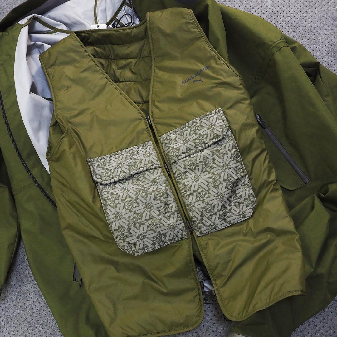 新品タグ付き【PUMA×ANREALAGE】2IN1 LONG COAT