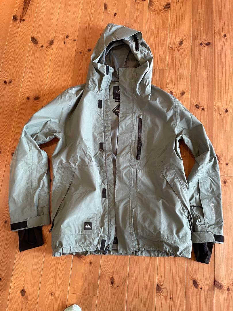 クイックシルバースノーボードウェアセット GORE-TEX カーキ