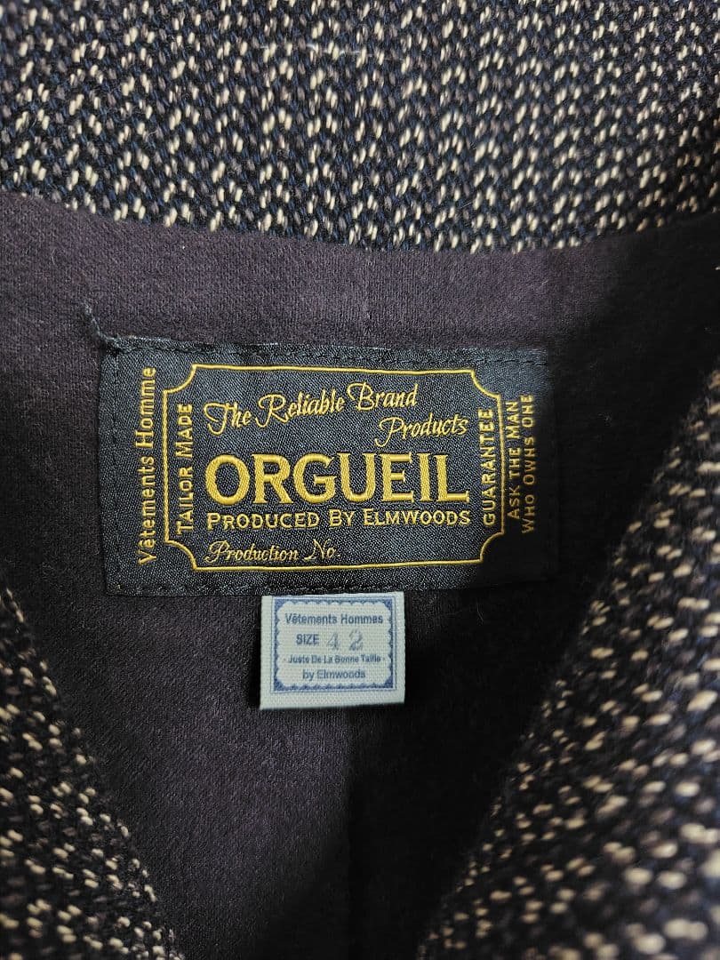 純*醸様 ORGUEIL ビーチクロスベスト　OR-4052　サイズ42