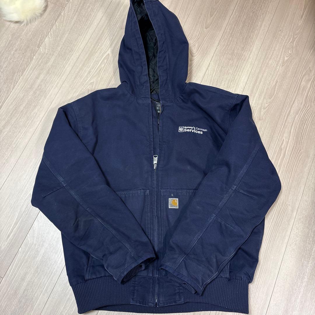 Carhartt ネイビー アクティブジャケット XL
