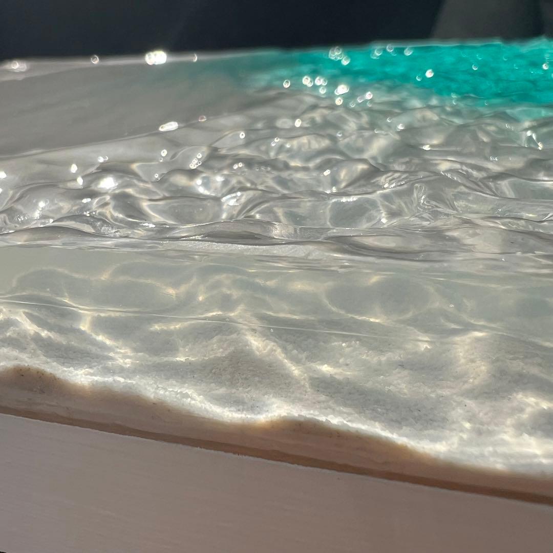 まなまなさん専用！大特価【美術館展示作品】波紋アート／30cmスクエアパネル