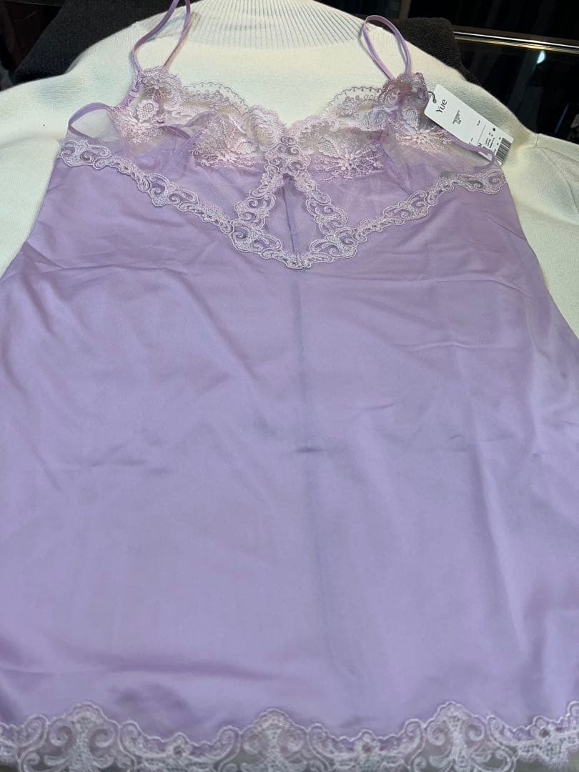 ワコール高級ブランドユエキャミソール&ショーツ「Tバック」セット