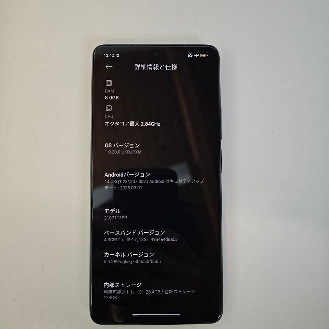 スマートフォン本体 xiaomi 11T pro
