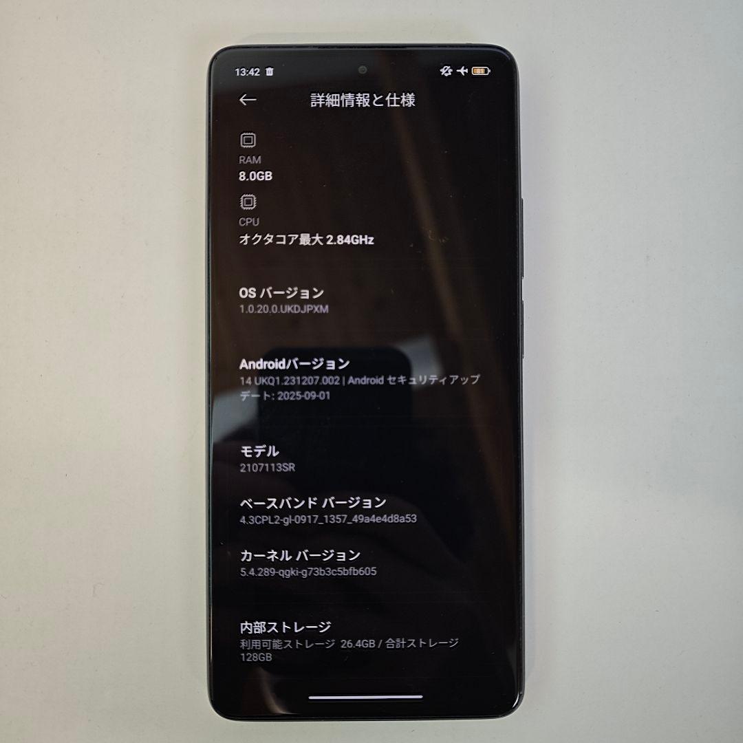 スマートフォン本体 xiaomi 11T pro