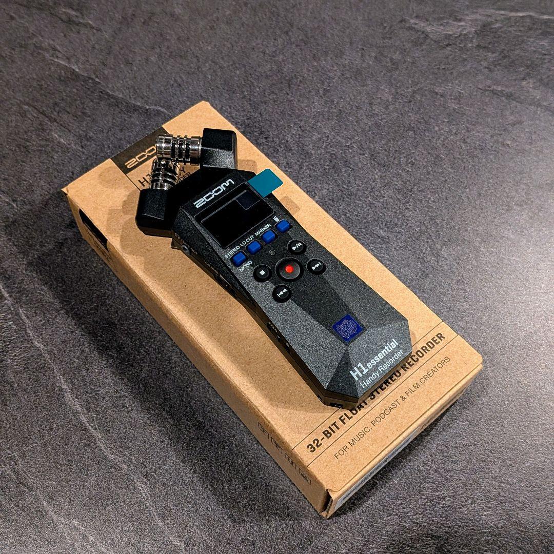 新品同様 ZOOM H1 essential ハンディーレコーダー