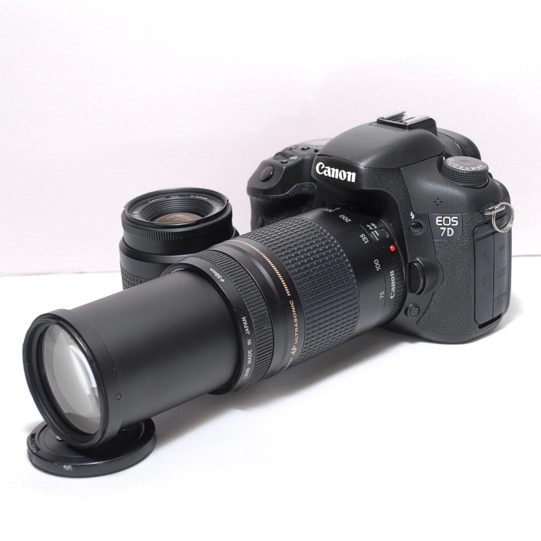 スポーツ観戦に✨Canon EOS 7D✨ダブルレンズ✨超望遠レンズデビュー✨