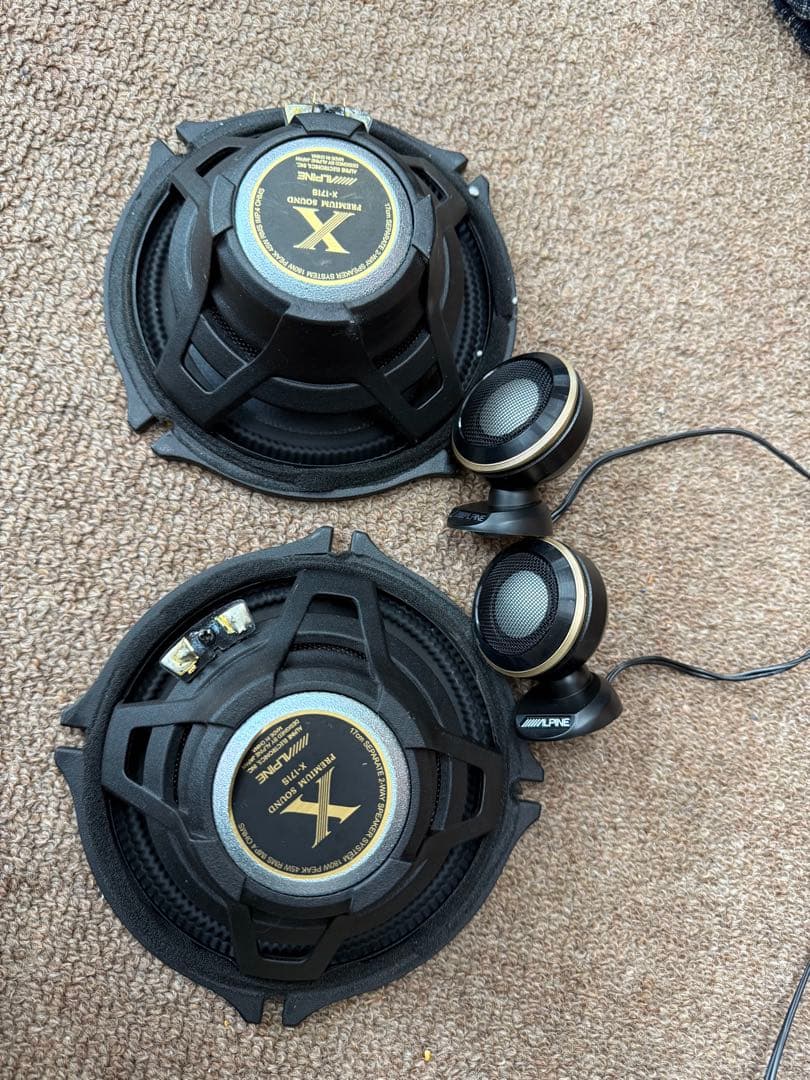 ALPINE X-171S スピーカーセット