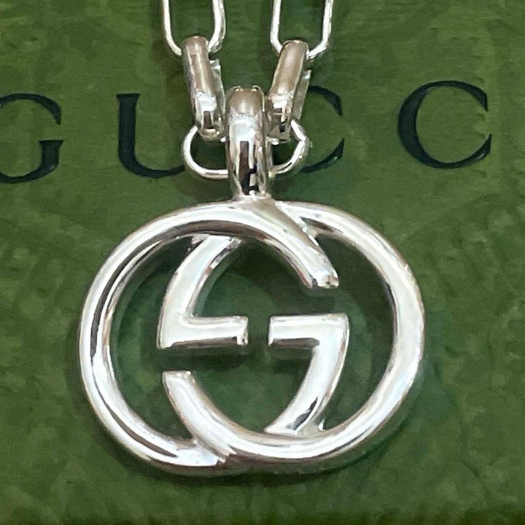 新品未使用‼️GUCCI グッチ インターロッキング ネックレス シルバー925