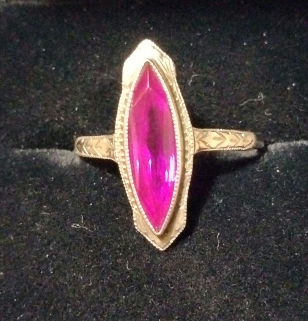 デザイン リング アンティーク サイズ14