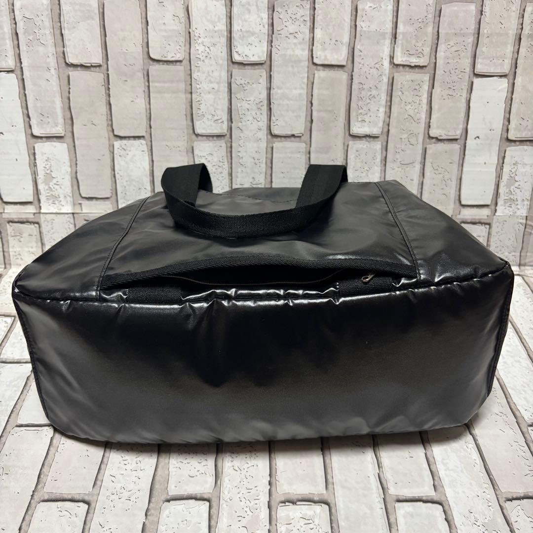 美品 レスポートサック ミニボストン 2way ショルダー ナイロン 黒色