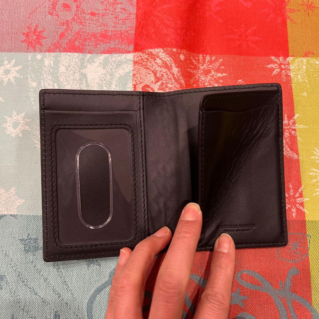 T氏　Bottega Veneta イントレチャートパスケースレザー